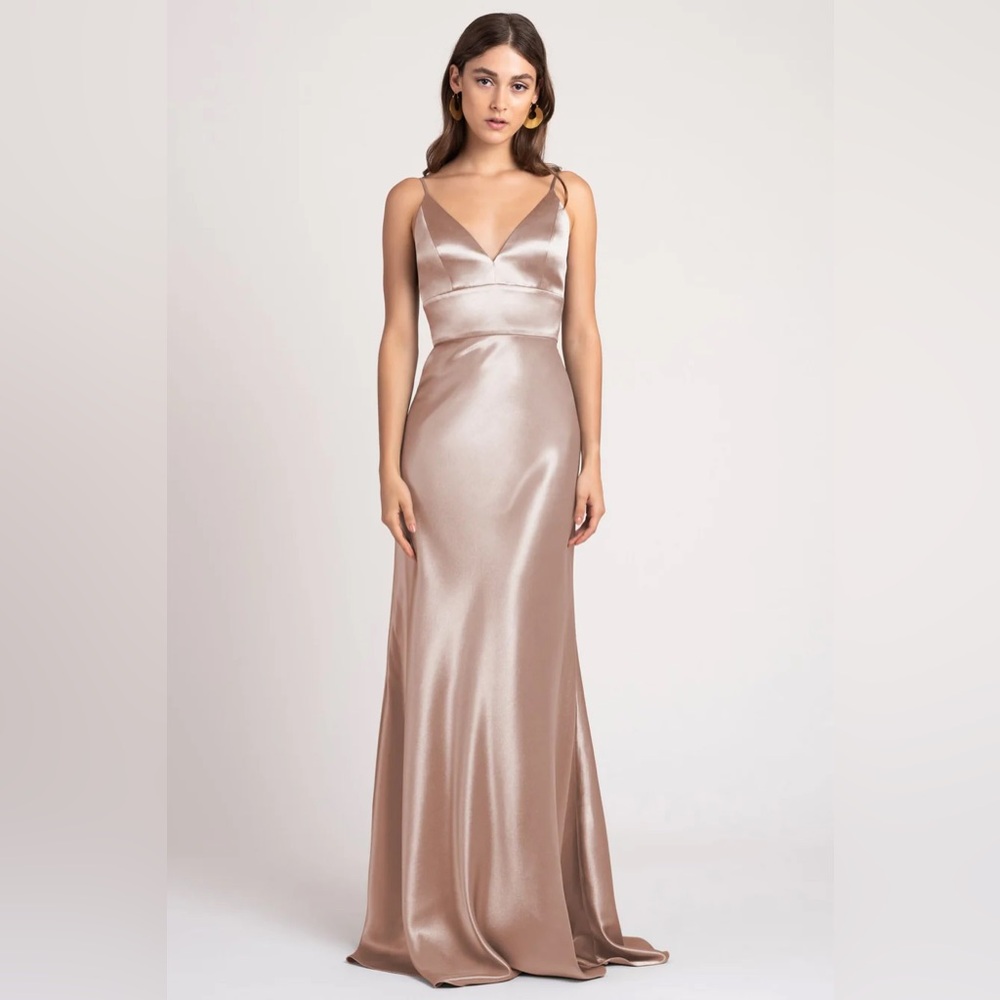 Jenny Yoo Brenna Dress in Whipped Apricot